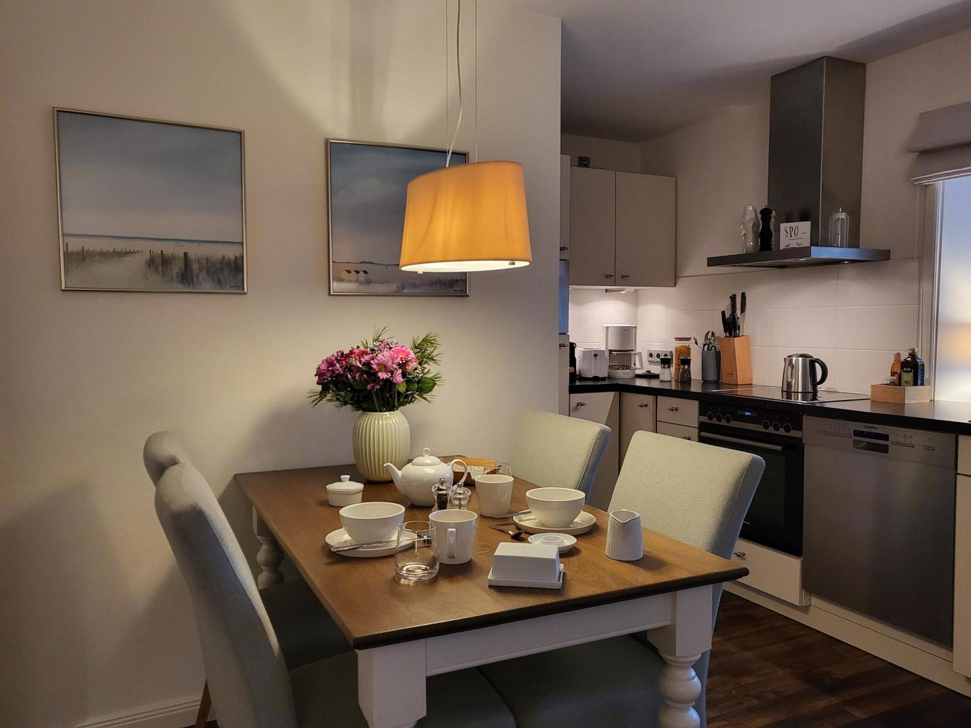 Ferienwohnung 1 Im Reetdachhaus Muehlenhof Sankt Peter-Ording Luaran gambar